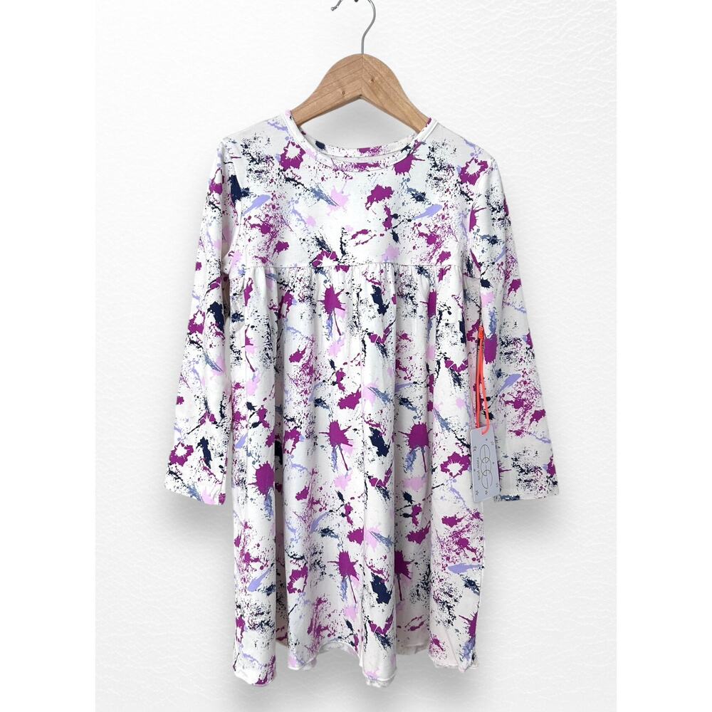 NWT Egg New York Paint Splatter Dress, Size 6